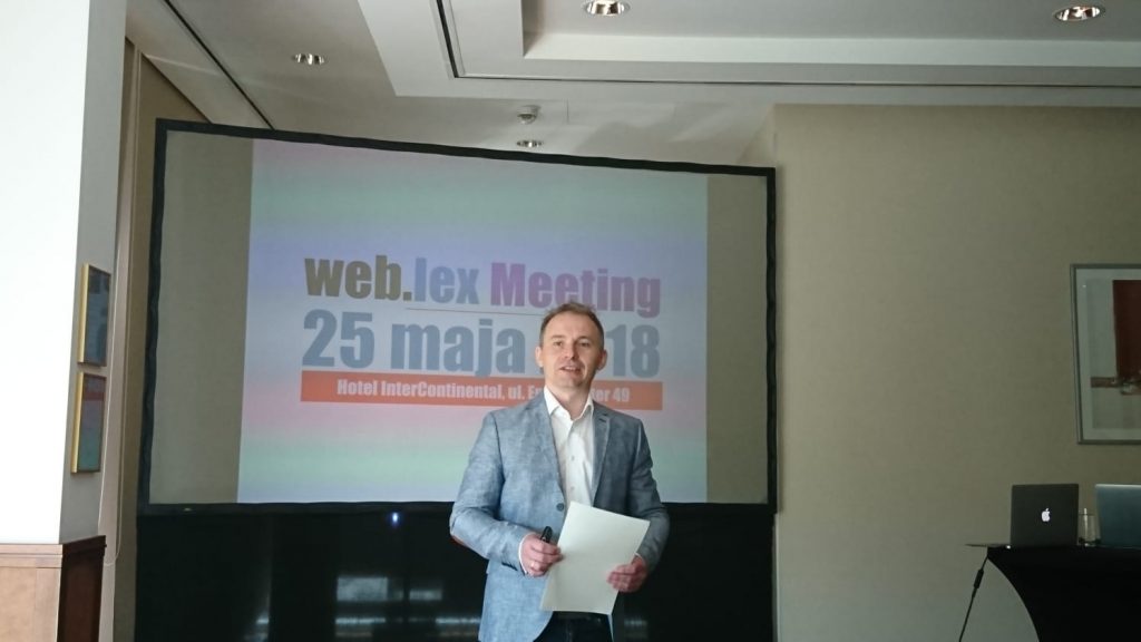 Konferencje prawnicze w 2019 roku Weblex.